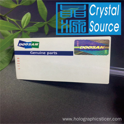 3d Custom Dot Matrix Hologram Sticker